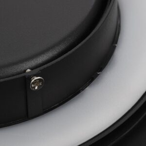 GloboStar® HELIO-S 60497 Φωτιστικό Τοίχου – Απλίκα Αρχιτεκτονικού Φωτισμού Εσωτερικού/Εξωτερικού Χώρου LED 12W 1440lm 120° x 360° AC 220-240V Αδιάβροχο IP65 Μ26 x Π5 x Υ26cm – Φυσικό Λευκό 4500K – Μαύρο – Τετράγωνο – Bridgelux Chip – 3 Years Warranty