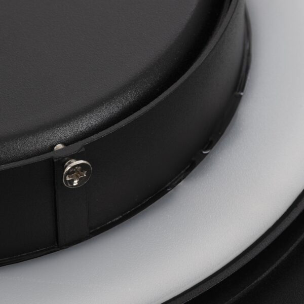 GloboStar® HELIO-S 60497 Φωτιστικό Τοίχου – Απλίκα Αρχιτεκτονικού Φωτισμού Εσωτερικού/Εξωτερικού Χώρου LED 12W 1440lm 120° x 360° AC 220-240V Αδιάβροχο IP65 Μ26 x Π5 x Υ26cm – Φυσικό Λευκό 4500K – Μαύρο – Τετράγωνο – Bridgelux Chip – 3 Years Warranty