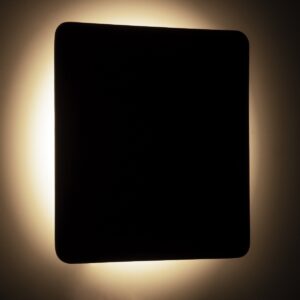 GloboStar® HELIO-S 60497 Φωτιστικό Τοίχου – Απλίκα Αρχιτεκτονικού Φωτισμού Εσωτερικού/Εξωτερικού Χώρου LED 12W 1440lm 120° x 360° AC 220-240V Αδιάβροχο IP65 Μ26 x Π5 x Υ26cm – Φυσικό Λευκό 4500K – Μαύρο – Τετράγωνο – Bridgelux Chip – 3 Years Warranty