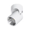 GloboStar® DETRONIC 60500 Επιφανειακό Κινούμενο Spot Downlight LED 10W 1350lm 24° AC 220-240V IP20 Φ9cm x Υ16cm – Στρόγγυλο – Λευκό – Ψυχρό Λευκό 6000K – Bridgelux COB – TÜV Certified Driver – 5 Χρόνια Εγγύηση