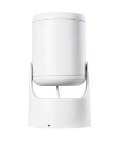 GloboStar® DETRONIC 60501 Επιφανειακό Κινούμενο Spot Downlight LED 10W 1300lm 24° AC 220-240V IP20 Φ9cm x Υ16cm – Στρόγγυλο – Λευκό – Φυσικό Λευκό 4500K – Bridgelux COB – TÜV Certified Driver – 5 Χρόνια Εγγύηση