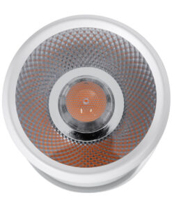 GloboStar® DETRONIC 60502 Επιφανειακό Κινούμενο Spot Downlight LED 10W 1250lm 24° AC 220-240V IP20 Φ9cm x Υ16cm – Στρόγγυλο – Λευκό – Θερμό Λευκό 2700K – Bridgelux COB – TÜV Certified Driver – 5 Χρόνια Εγγύηση