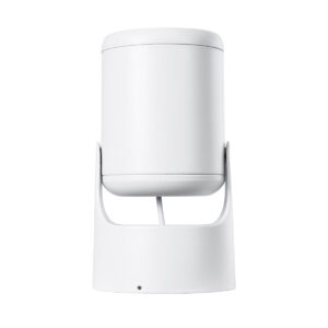 GloboStar® DETRONIC 60502 Επιφανειακό Κινούμενο Spot Downlight LED 10W 1250lm 24° AC 220-240V IP20 Φ9cm x Υ16cm – Στρόγγυλο – Λευκό – Θερμό Λευκό 2700K – Bridgelux COB – TÜV Certified Driver – 5 Χρόνια Εγγύηση