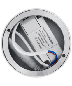 GloboStar® DETRONIC 60502 Επιφανειακό Κινούμενο Spot Downlight LED 10W 1250lm 24° AC 220-240V IP20 Φ9cm x Υ16cm – Στρόγγυλο – Λευκό – Θερμό Λευκό 2700K – Bridgelux COB – TÜV Certified Driver – 5 Χρόνια Εγγύηση