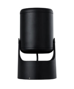 GloboStar® DETRONIC 60504 Επιφανειακό Κινούμενο Spot Downlight LED 10W 1300lm 24° AC 220-240V IP20 Φ9cm x Υ16cm – Στρόγγυλο – Μαύρο – Φυσικό Λευκό 4500K – Bridgelux COB – TÜV Certified Driver – 5 Χρόνια Εγγύηση