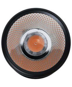 GloboStar® DETRONIC 60505 Επιφανειακό Κινούμενο Spot Downlight LED 10W 1250lm 24° AC 220-240V IP20 Φ9cm x Υ16cm – Στρόγγυλο – Μαύρο – Θερμό Λευκό 2700K – Bridgelux COB – TÜV Certified Driver – 5 Χρόνια Εγγύηση