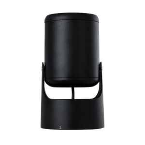 GloboStar® DETRONIC 60505 Επιφανειακό Κινούμενο Spot Downlight LED 10W 1250lm 24° AC 220-240V IP20 Φ9cm x Υ16cm – Στρόγγυλο – Μαύρο – Θερμό Λευκό 2700K – Bridgelux COB – TÜV Certified Driver – 5 Χρόνια Εγγύηση