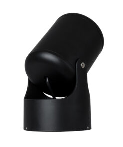 GloboStar® DETRONIC 60505 Επιφανειακό Κινούμενο Spot Downlight LED 10W 1250lm 24° AC 220-240V IP20 Φ9cm x Υ16cm – Στρόγγυλο – Μαύρο – Θερμό Λευκό 2700K – Bridgelux COB – TÜV Certified Driver – 5 Χρόνια Εγγύηση