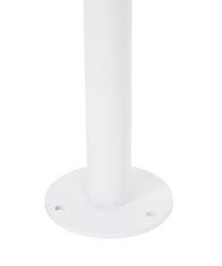 GloboStar® GARDENIA 60509 Φωτιστικό Κήπου – Πάρκου – Πλατείας – Κολωνάκι Αρχιτεκτονικού Φωτισμού Εξωτερικού Χώρου LED 7W 700lm 60° AC220-240V Αδιάβροχο IP65 – Σώμα Αλουμινίου & Tempered Glass – Μ15 x Π18 x Υ180cm – Θερμό Λευκό 2700K – Λευκό – Bridgelux Chip – 5 Years Warranty