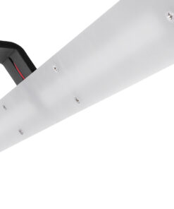 GloboStar® MIRROR 60514 Φωτιστικό Τοίχου – Απλίκα LED 12W 1440lm 120° AC 85-265V IP54 Φυσικό Λευκό 4500K Μαύρο Μέταλλο – Μ42 x Π5 x Υ15cm – 2 Xρόνια Εγγύηση