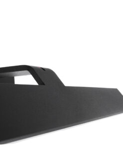 GloboStar® MIRROR 60514 Φωτιστικό Τοίχου – Απλίκα LED 12W 1440lm 120° AC 85-265V IP54 Φυσικό Λευκό 4500K Μαύρο Μέταλλο – Μ42 x Π5 x Υ15cm – 2 Xρόνια Εγγύηση