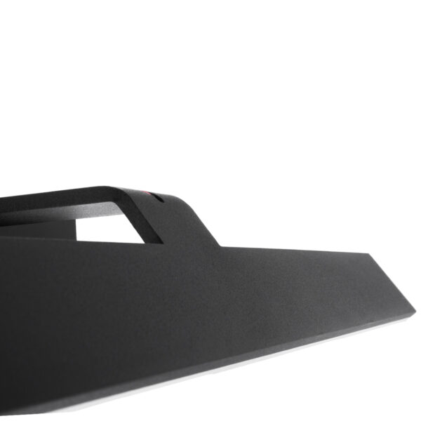 GloboStar® MIRROR 60514 Φωτιστικό Τοίχου – Απλίκα LED 12W 1440lm 120° AC 85-265V IP54 Φυσικό Λευκό 4500K Μαύρο Μέταλλο – Μ42 x Π5 x Υ15cm – 2 Xρόνια Εγγύηση