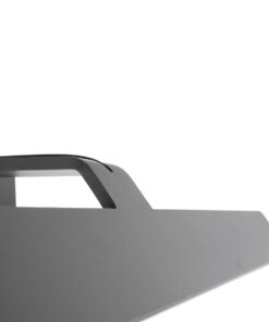 GloboStar® MIRROR 60516 Φωτιστικό Τοίχου – Απλίκα LED 14W 1680lm 120° AC 85-265V IP54 Φυσικό Λευκό 4500K Γκρι Μέταλλο – Μ58 x Π15 x Υ6cm – 2 Xρόνια Εγγύηση