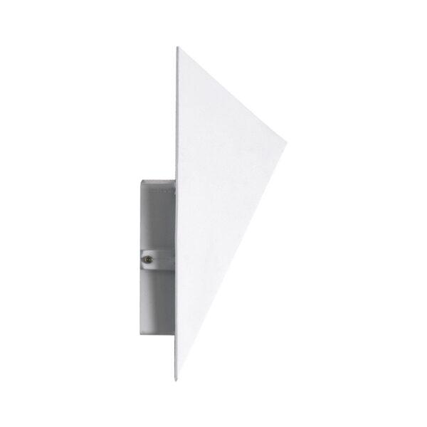 GloboStar® STEALTH 60518 Φωτιστικό Τοίχου – Απλίκα Αρχιτεκτονικού Φωτισμού Εσωτερικού/Εξωτερικού Χώρου Up or Down LED 10W 1000lm 60° AC220-240V Αδιάβροχο IP65 – Σώμα Αλουμινίου & Tempered Glass – Μ17 x Π17 x Υ7.5cm – Θερμό Λευκό 2700K – Λευκό – Bridgelux Chip – 5 Years Warranty