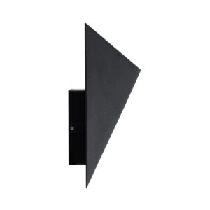 GloboStar® STEALTH 60523 Φωτιστικό Τοίχου – Απλίκα Αρχιτεκτονικού Φωτισμού Εσωτερικού/Εξωτερικού Χώρου Up or Down LED 10W 1100lm 60° AC220-240V Αδιάβροχο IP65 – Σώμα Αλουμινίου & Tempered Glass – Μ17 x Π17 x Υ7.5cm – Φυσικό Λευκό 4500K – Μαύρο – Bridgelux Chip – 5 Years Warranty