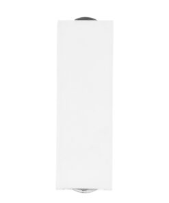 GloboStar® LINOR 60527 Φωτιστικό Τοίχου – Απλίκα Αρχιτεκτονικού Φωτισμού Εσωτερικού/Εξωτερικού Χώρου Up & Down LED 10W 1000lm 60° AC220-240V Αδιάβροχο IP65 – Σώμα Αλουμινίου & Tempered Glass – Μ12.5 x Π6 x Υ4cm – Θερμό Λευκό 2700K – Λευκό – Bridgelux Chip – 5 Years Warranty