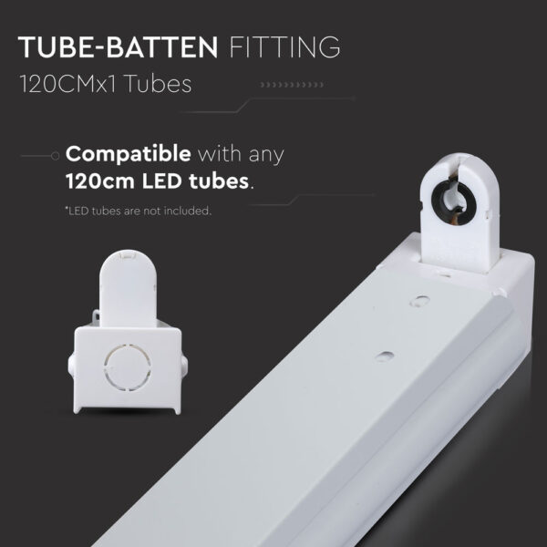 Βάση στήριξης 1xT8 1200mm V-TAC – 6054