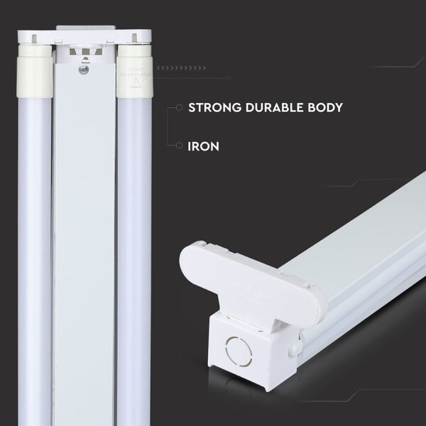 Βάση στήριξης 2xT8 1200mm V-TAC – 6055