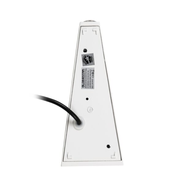 GloboStar® TRIANDE 60551 Φωτιστικό Τοίχου – Απλίκα Αρχιτεκτονικού Φωτισμού Εσωτερικού/Εξωτερικού Χώρου Up & Down LED 10W 1150lm 5° & 60° AC 220-240V Αδιάβροχο IP65 Μ8.5 x Π8.5 x Υ20cm – Θερμό Λευκό 2700K – Λευκό – Bridgelux Chip – 3 Χρόνια Εγγύηση