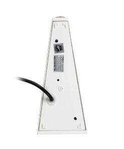 GloboStar® TRIANDE 60554 Φωτιστικό Τοίχου – Απλίκα Αρχιτεκτονικού Φωτισμού Εσωτερικού/Εξωτερικού Χώρου Up & Down LED 10W 1200lm 5° & 60° AC 220-240V IP65 Μ8.5 x Π8.5 x Υ20cm – Φυσικό Λευκό 4500K – Λευκό Αλουμίνιο – Bridgelux Chip – 3 Χρόνια Εγγύηση