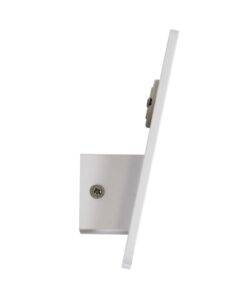 GloboStar® CUADRADO 60569 Φωτιστικό Τοίχου – Απλίκα Αρχιτεκτονικού Φωτισμού Εσωτερικού/Εξωτερικού Χώρου Up or Down LED 10W 1000lm 60° AC220-240V Αδιάβροχο IP65 – Σώμα Αλουμινίου & Tempered Glass – Μ14 x Π14 x Υ4.5cm – Θερμό Λευκό 2700K – Λευκό – Bridgelux Chip – 5 Years Warranty