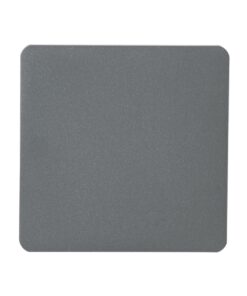 GloboStar® CUADRADO 60570 Φωτιστικό Τοίχου – Απλίκα Αρχιτεκτονικού Φωτισμού Εσωτερικού/Εξωτερικού Χώρου Up or Down LED 10W 1000lm 60° AC220-240V Αδιάβροχο IP65 – Σώμα Αλουμινίου & Tempered Glass – Μ14 x Π14 x Υ4.5cm – Θερμό Λευκό 2700K – Γκρι Ανθρακί – Bridgelux Chip – 5 Years Warranty