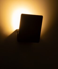 GloboStar® CUADRADO 60571 Φωτιστικό Τοίχου – Απλίκα Αρχιτεκτονικού Φωτισμού Εσωτερικού/Εξωτερικού Χώρου Up or Down LED 10W 1000lm 60° AC220-240V Αδιάβροχο IP65 – Σώμα Αλουμινίου & Tempered Glass – Μ14 x Π14 x Υ4.5cm – Θερμό Λευκό 2700K – Μαύρο – Bridgelux Chip – 5 Years Warranty