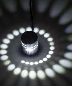 GloboStar® STAINS 60595 Φωτιστικό Τοίχου – Απλίκα Αρχιτεκτονικού Φωτισμού Εσωτερικού Χώρου LED 5W 400lm 360° AC 220-240V IP44 Φ5.5 x Υ7cm – Ψυχρό Λευκό 6000K – Νίκελ Ματ – Bridgelux Chip – 3 Χρόνια Εγγύηση