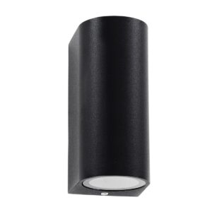 GloboStar® MURANO 60610 Φωτιστικό Τοίχου – Απλίκα Αρχιτεκτονικού Φωτισμού Εξωτερικού Χώρου Up & Down Αλουμινίου με Ντουί 2 x GU10 AC 220-240V Αδιάβροχο IP65 L15 x W8 x H6.8cm – Λευκό – 5 Years Warranty