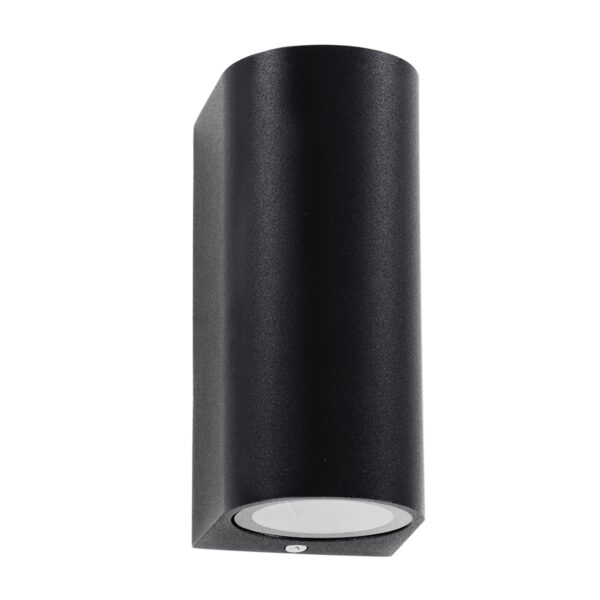 GloboStar® MURANO 60610 Φωτιστικό Τοίχου – Απλίκα Αρχιτεκτονικού Φωτισμού Εξωτερικού Χώρου Up & Down Αλουμινίου με Ντουί 2 x GU10 AC 220-240V Αδιάβροχο IP65 L15 x W8 x H6.8cm – Λευκό – 5 Years Warranty