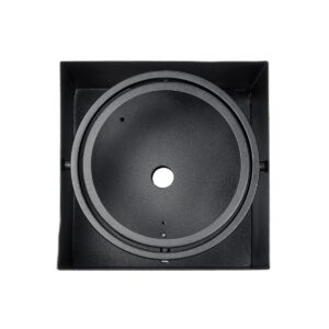GloboStar® MAGMA 60626 Μοντέρνο Φωτιστικό Οροφής Σποτ Μονόφωτο 1 x GU10 IP20 Μαύρο Αλουμίνιο – Μ15 x Π15 x Υ13cm