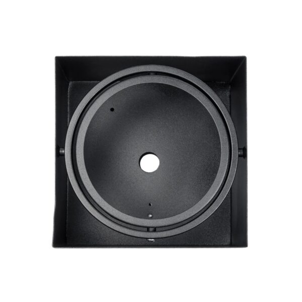 GloboStar® MAGMA 60626 Μοντέρνο Φωτιστικό Οροφής Σποτ Μονόφωτο 1 x GU10 IP20 Μαύρο Αλουμίνιο – Μ15 x Π15 x Υ13cm