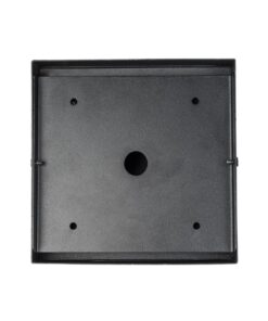 GloboStar® MAGMA 60626 Μοντέρνο Φωτιστικό Οροφής Σποτ Μονόφωτο 1 x GU10 IP20 Μαύρο Αλουμίνιο – Μ15 x Π15 x Υ13cm