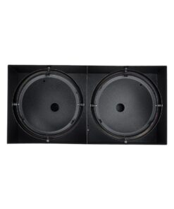 GloboStar® MAGMA 60627 Μοντέρνο Φωτιστικό Οροφής Σποτ Δίφωτο 2 x GU10 IP20 Μαύρο Αλουμίνιο – Μ30 x Π15 x Υ13cm