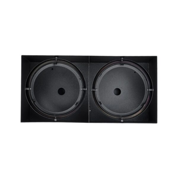 GloboStar® MAGMA 60627 Μοντέρνο Φωτιστικό Οροφής Σποτ Δίφωτο 2 x GU10 IP20 Μαύρο Αλουμίνιο – Μ30 x Π15 x Υ13cm