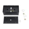 GloboStar® MAGMA 60627 Μοντέρνο Φωτιστικό Οροφής Σποτ Δίφωτο 2 x GU10 IP20 Μαύρο Αλουμίνιο – Μ30 x Π15 x Υ13cm