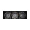 GloboStar® MAGMA 60628 Μοντέρνο Φωτιστικό Οροφής Σποτ Τρίφωτο 3 x GU10 IP20 Μαύρο Αλουμίνιο – Μ45 x Π15 x Υ13cm