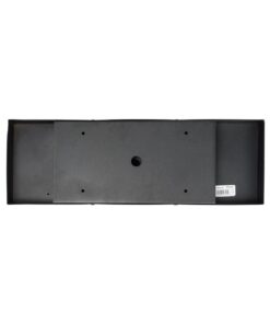 GloboStar® MAGMA 60628 Μοντέρνο Φωτιστικό Οροφής Σποτ Τρίφωτο 3 x GU10 IP20 Μαύρο Αλουμίνιο – Μ45 x Π15 x Υ13cm