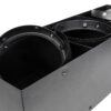 GloboStar® MAGMA 60628 Μοντέρνο Φωτιστικό Οροφής Σποτ Τρίφωτο 3 x GU10 IP20 Μαύρο Αλουμίνιο – Μ45 x Π15 x Υ13cm