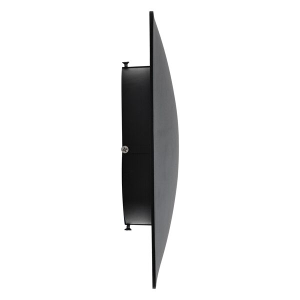 GloboStar® HELIO-S 60664 Φωτιστικό Τοίχου – Απλίκα Αρχιτεκτονικού Φωτισμού Εσωτερικού/Εξωτερικού Χώρου LED 12W 1380lm 120° x 360° AC 220-240V Αδιάβροχο IP65 Μ26 x Π5 x Υ26cm – Θερμό Λευκό 2700K – Μαύρο – Τετράγωνο – Bridgelux Chip – 3 Years Warranty