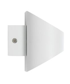 GloboStar® EDEN 60665 Φωτιστικό Τοίχου – Απλίκα Αρχιτεκτονικού Φωτισμού Εσωτερικού Χώρου Up & Down LED 10W 1000lm 60° AC 220-240V IP20 Μ16 x Π10.5 x Υ9cm – Φυσικό Λευκό 4500K – Λευκό – Bridgelux Chip – 3 Years Warranty