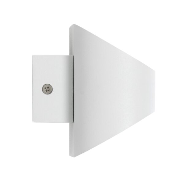 GloboStar® EDEN 60665 Φωτιστικό Τοίχου – Απλίκα Αρχιτεκτονικού Φωτισμού Εσωτερικού Χώρου Up & Down LED 10W 1000lm 60° AC 220-240V IP20 Μ16 x Π10.5 x Υ9cm – Φυσικό Λευκό 4500K – Λευκό – Bridgelux Chip – 3 Years Warranty