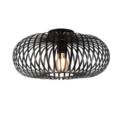 Φωτιστικό Οροφής Trio Lighting E27 Μαύρο Ματ Μεταλλικό – 606900132