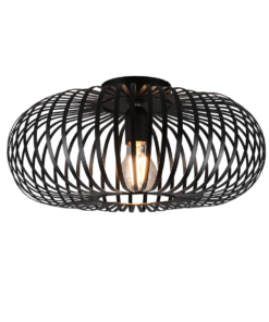 Φωτιστικό Οροφής Trio Lighting E27 Μαύρο Ματ Μεταλλικό – 606900132