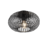 Φωτιστικό Οροφής Trio Lighting JOHANN  1x E27 Μαύρο Ματ Μεταλλικό   – 606903032