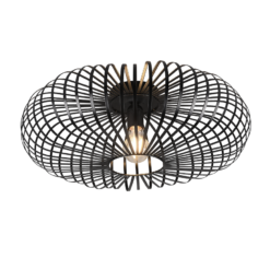 Φωτιστικό Οροφής Trio Lighting E27 Μαύρο Ματ Μεταλλικό – 606905032