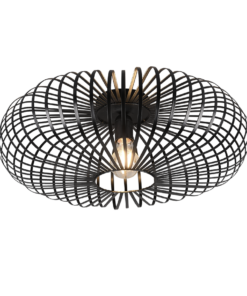 Φωτιστικό Οροφής Trio Lighting E27 Μαύρο Ματ Μεταλλικό – 606905032