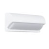 GLOBOSTAR® HORIZON 60691 Φωτιστικό Τοίχου – Απλίκα Εσωτερικού/Εξωτερικού Χώρου LED 15W 1575lm 120° AC175-265V Αδιάβροχο IP65 – Πλαστικό Σώμα – Φυσικό λευκό 4500K – Μ23.5 x Π11 x Υ10cm – Λευκό – Bridgelux Chip – 3 Χρόνια Εγγύηση