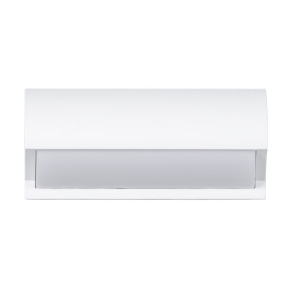 GLOBOSTAR® HORIZON 60691 Φωτιστικό Τοίχου – Απλίκα Εσωτερικού/Εξωτερικού Χώρου LED 15W 1575lm 120° AC175-265V Αδιάβροχο IP65 – Πλαστικό Σώμα – Φυσικό λευκό 4500K – Μ23.5 x Π11 x Υ10cm – Λευκό – Bridgelux Chip – 3 Χρόνια Εγγύηση