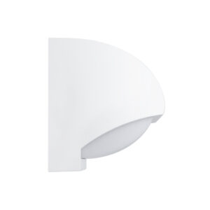 GLOBOSTAR® HORIZON 60691 Φωτιστικό Τοίχου – Απλίκα Εσωτερικού/Εξωτερικού Χώρου LED 15W 1575lm 120° AC175-265V Αδιάβροχο IP65 – Πλαστικό Σώμα – Φυσικό λευκό 4500K – Μ23.5 x Π11 x Υ10cm – Λευκό – Bridgelux Chip – 3 Χρόνια Εγγύηση